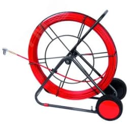 Устройство закладки кабеля д.9мм длина 80 м на вращающемся барабане стеклопруток
