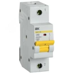 Выключатель автоматический ВА47-150 1Р 80А 15кА характеристика D