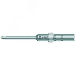 Бита 851/21 J PH сверхтвердая под азиатские винты хвостовик 4 мм HIOS PH 00X40 мм