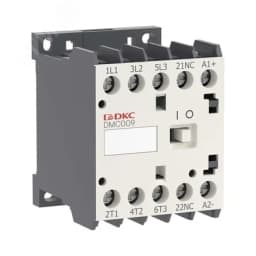 Миниконтактор YON DMC009 9A 4кВт AC3 3P кат. 380В AC 1НО DKC