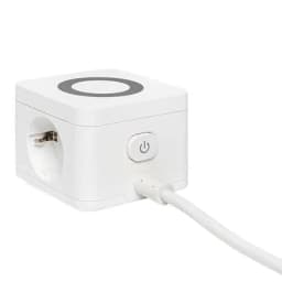 Удлинитель «Куб» 2х1.3м 3USB 2.4А+зарядное устройство 1кв.мм EKF UBA-CUB-3-WC