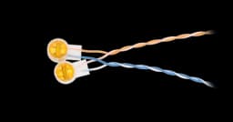 Соединитель проводников типа "скотчлок" для 2-х жил, желтый, 100шт. NETLAN EC-SL-UY2-YL-100