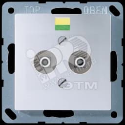 Розетка штепсельная для выравнивания потенциалов алюминий JUNG