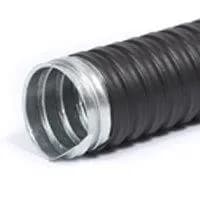 Металлорукав (изол.нг) - 25 мм черный (20) УРАЛ ПАК МР-1001025-020