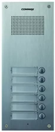 Вызывная панель аудиодомофона малоабонентная Commax DR-6UM(L)