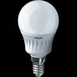 Лампа светодиодная LED 5вт E14 теплая шар