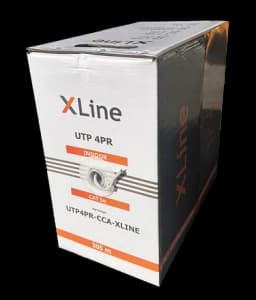 Кабель UTP 4PR 24AWG CAT5e X-Line, CCA, 305 м