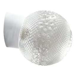 Светильник НББ 64-60-080 «Цветочек» d150 1х60Вт E27 IP20 корпус наклонный бел. Элетех 1005100149