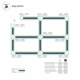 Коннектор тройной Arlight LGD4TRCONINTL2WH C IP20 Пластик 026141