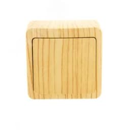 VIOLA Выключатель белёный дуб (12шт/144шт)