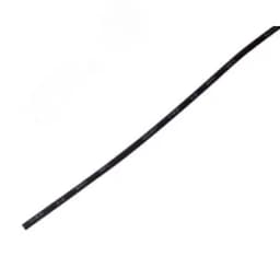 Термоусаживаемая трубка 1,5 0,75 мм, черная, упаковка 50 шт. по 1 м, REXANT