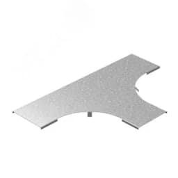 Крышка к Т-отводу плавному универсальному к лотку 200, толщина 1,5 мм, Сендзимир цинк КТТРП-200-1,5-R100-СЦ OSTEC