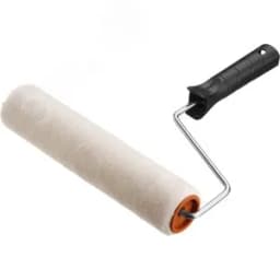 Валик малярный "ОПТИМА-ВЕЛЮР" в сборе, ворс 4мм, бюгель 6мм, 40х180мм,