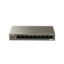 Неуправляемый 9 портовый коммутатор с 8 PoE портами TEF1109P-8-63W Tenda