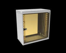 Шкаф телекоммуникационный настенный разборный МИКсистем 19" Lite 12U 600*350 дверь стекло