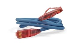 Патч-корд U/UTP, 5е Hyperline PC-LPM-UTP-RJ45-RJ45-C5e-1M-LSZH-BL