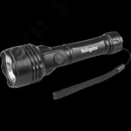 Фонарь светодиодный NPT-CP10-2AA 1LEDх0.5вт LED пластик