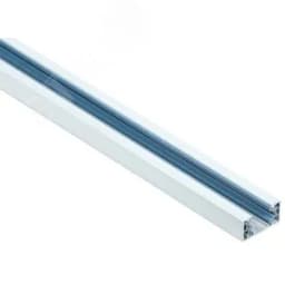 Шинопровод осветительный однофазный 1,5м белый в комплекте c токовводом и заглушкой IEK