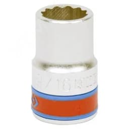 Головка торцевая стандартная двенадцатигранная 1/2", 9/16", дюймовая