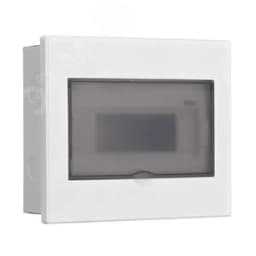 Корпус встраиваемый с прозрачной дверью 1 ряд 9 модулей IP41 ЩРВ-М Dekraft