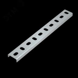 Универсальный поддерживающий профиль 36х13х1,5 L500 мм INOX304