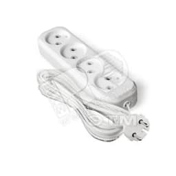 Удлинитель бытовой У6-766 ШВВП 2-0.75 4 гнезда 5м