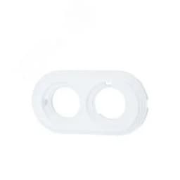 Лизетта Рамка 2-х постовая, пластик, цвет Белый