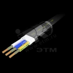 Кабель силовой ППГ-П нг(А)-FRHF 3х4.0ок -1 однопроволочный (барабан) Алюр