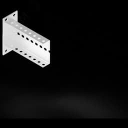 Консоль с опорой 115х40 L200 s:1,5 мм П-образная оцинкованная