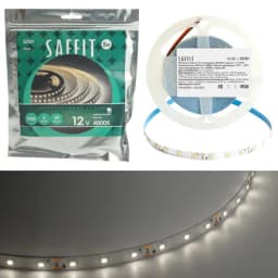 SST01 SAFFIT 60SMD2835m 6Втм 12V 50008122мм 4000K IP20 55238