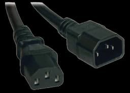 ITK Кабель электропитания PDU 3х1,5 3М с разъёмами С13-C14 (PC-C13C14-3M)