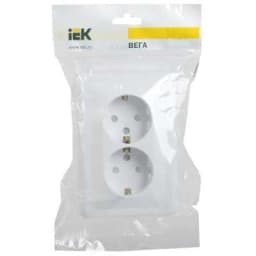 Розетка силовая IEK Вега ERV24-K01-16-DM