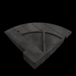 Съезд с бордюра КОМПОЗИТ СП-50-2 ЛЕВЫЙ концевая часть