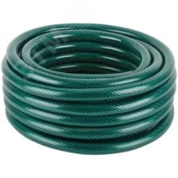 Шланг поливочный трехслойный армированный, зеленый 3/4"x1,5 ммx15 м