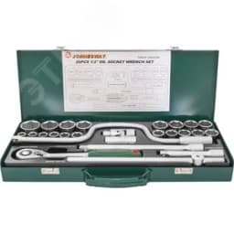 Набор головок торцевых 1/2"DR, 12-34 мм, 26 предметов Jonnesway