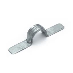 Скоба металлическая двухлапковая СМД d16-17 мм для монтажного пистолета (без отверстий) (100 шт/уп) Промрукав