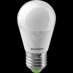 Лампа светодиодная LED 8вт E27 теплый матовый шар