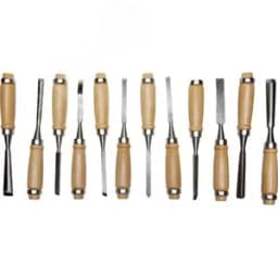 Набор фигурных стамесок 12 предм.