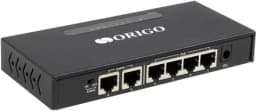 Неуправляемый 6-ти портовый коммутатор с 4 PoE+ портами OS1206P/60W/A1A Origo