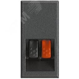 Axolute Разъем для подключения акустических систем (динамиков/домашнего кинотеатра) антрацит