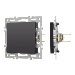 Заглушка для розетки SCTMGGPLBK Arlight 044893