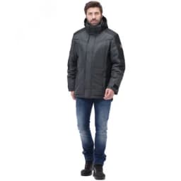 Куртка Корсар утепл. (т.сер.-черн.) р. 88-92/170-176