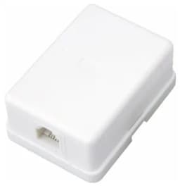 Розетка телефонная 2x6P-4C (50шт/уп) REXANT 03-0002