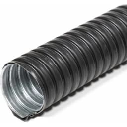 Металлорукав в ПВХ изоляции МРПИ НГ 10 d10мм без протяжки сталь гор. оцинк. черн. (уп.50м) ГОФРОМАТИК zeta42233