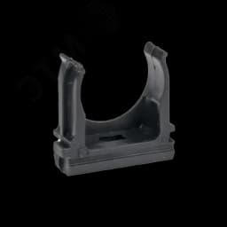 Крепеж-клипса черная d32 мм (50 шт) Plast EKF