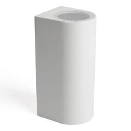 Светильник садовопарковый Feron DH015на стену 2GU10 230V белый 48340