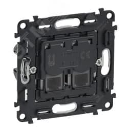 Valena IN MATIC Розетка телефонная RJ11 двойная Legrand Euro