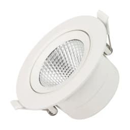 Светильник LTD-POLAR-TURN-R105-10W Warm3000 (WH, 36 deg, 230V) (Arlight, IP20 Пластик, 3 года)