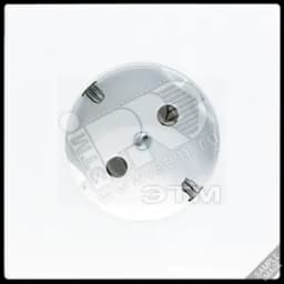 Розетка штепсельная SCHUKO 16A 250V с поворотом на 45 гр. слоновая кость