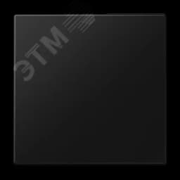 Клавиша для балансирных выключателей, дюропласт, черный матовый LS990SWM JUNG